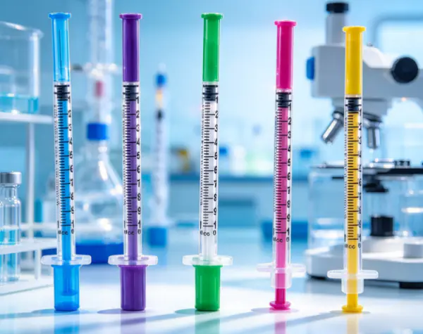 Colored Insulin Syringes